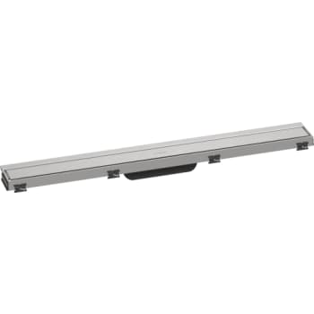 Hansgrohe kappesæt, 800 mm, børstet rustifrit stål
