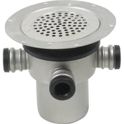 BLÜCHER 110 mm afløbsskål til vinyl, med studs, lodret