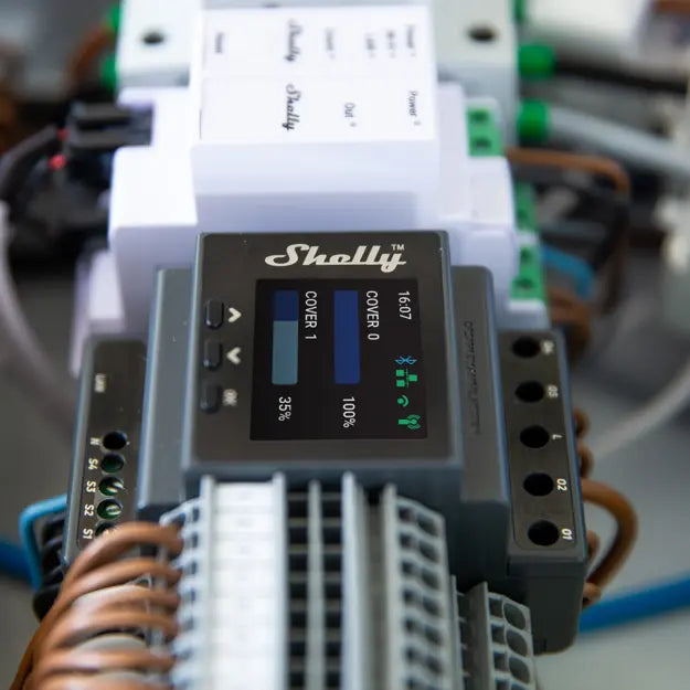 Shelly Pro Dual Cover PM - WiFi jalousistyring