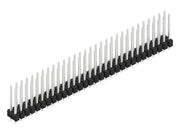 Dual Pin header 2,54mm - Han/han, (2x30) 60 pins (H21,5mm)