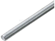 Gevindstang - M6, DIN:975, aluminium (1m)