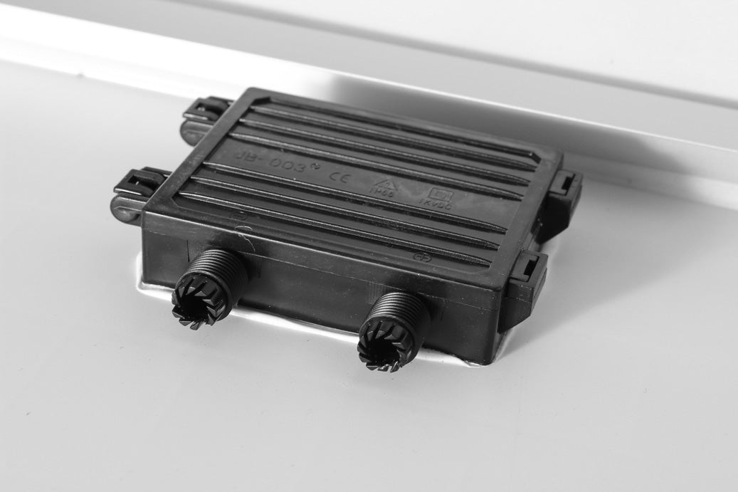 Polykrystallinsk solpanel - 12V (18,2V) 10W (35,4x25,1cm)