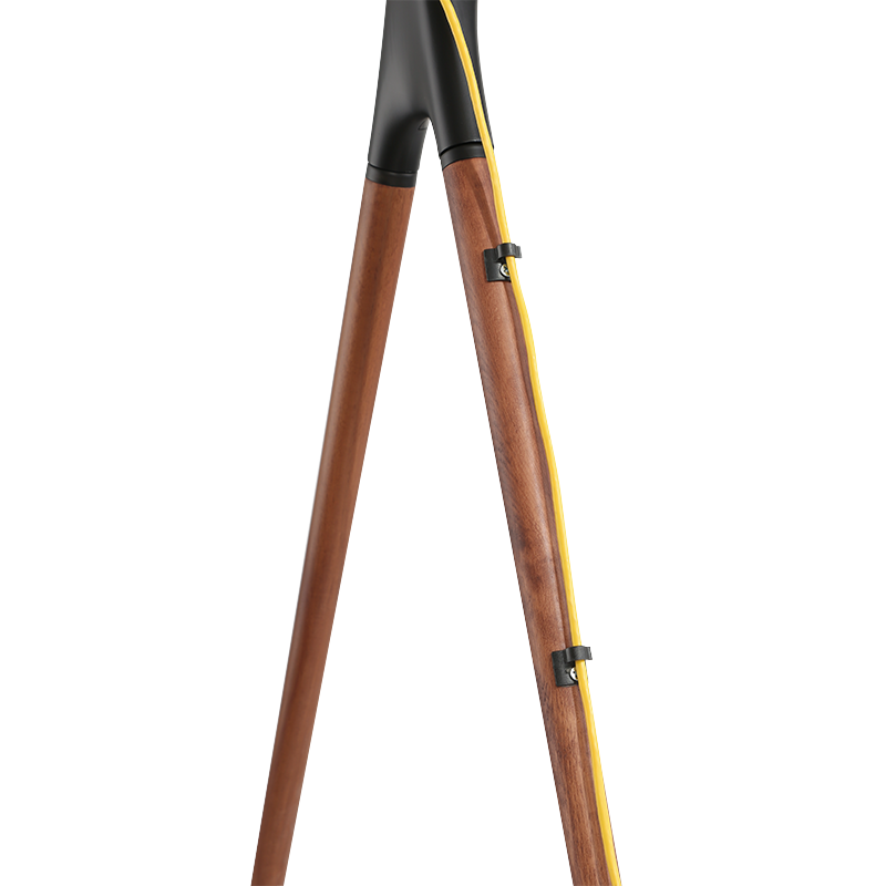 TV-gulvstand - 49-70" maks. 40kg, valnøddetræ