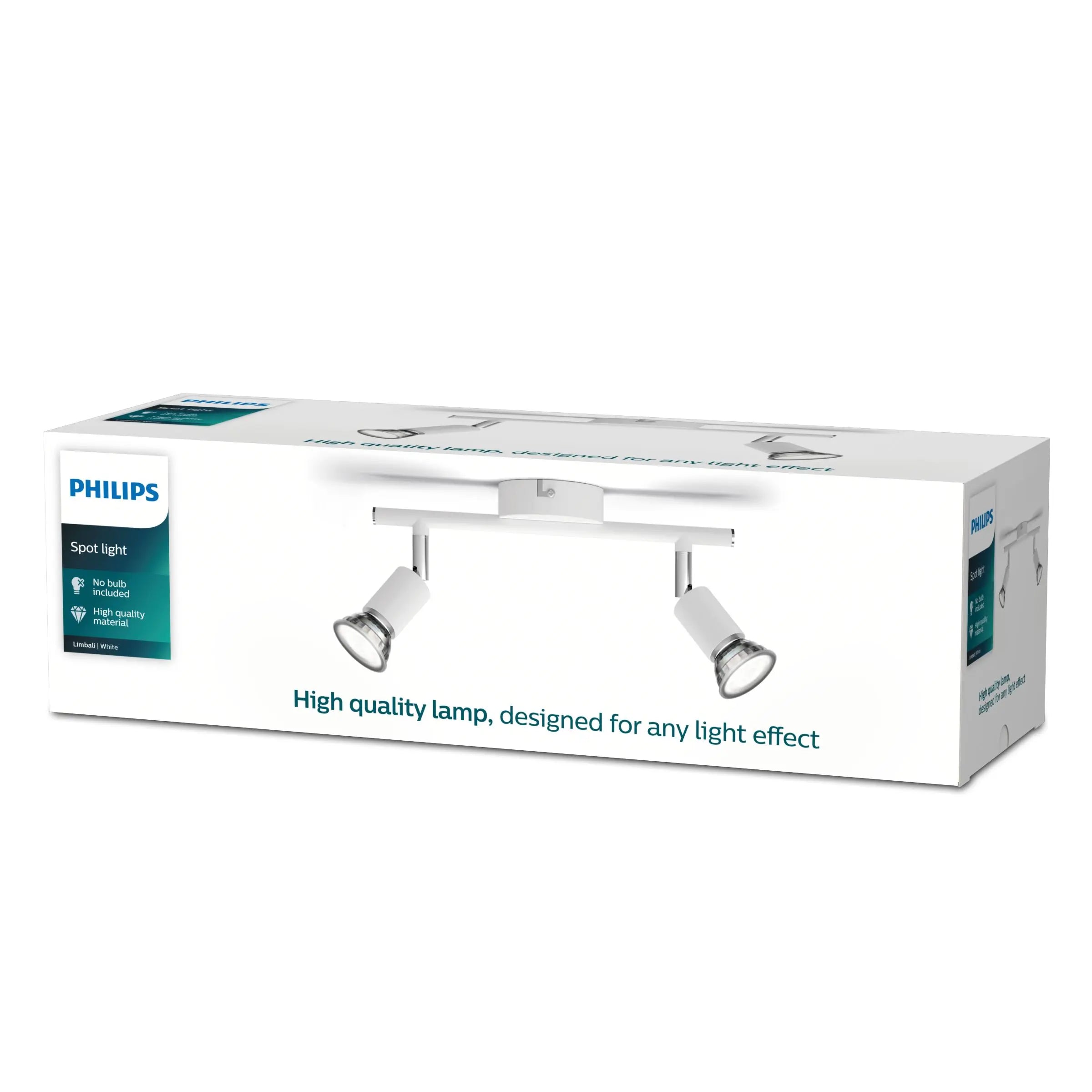 Limbali bar/tube white 2x50W 230V