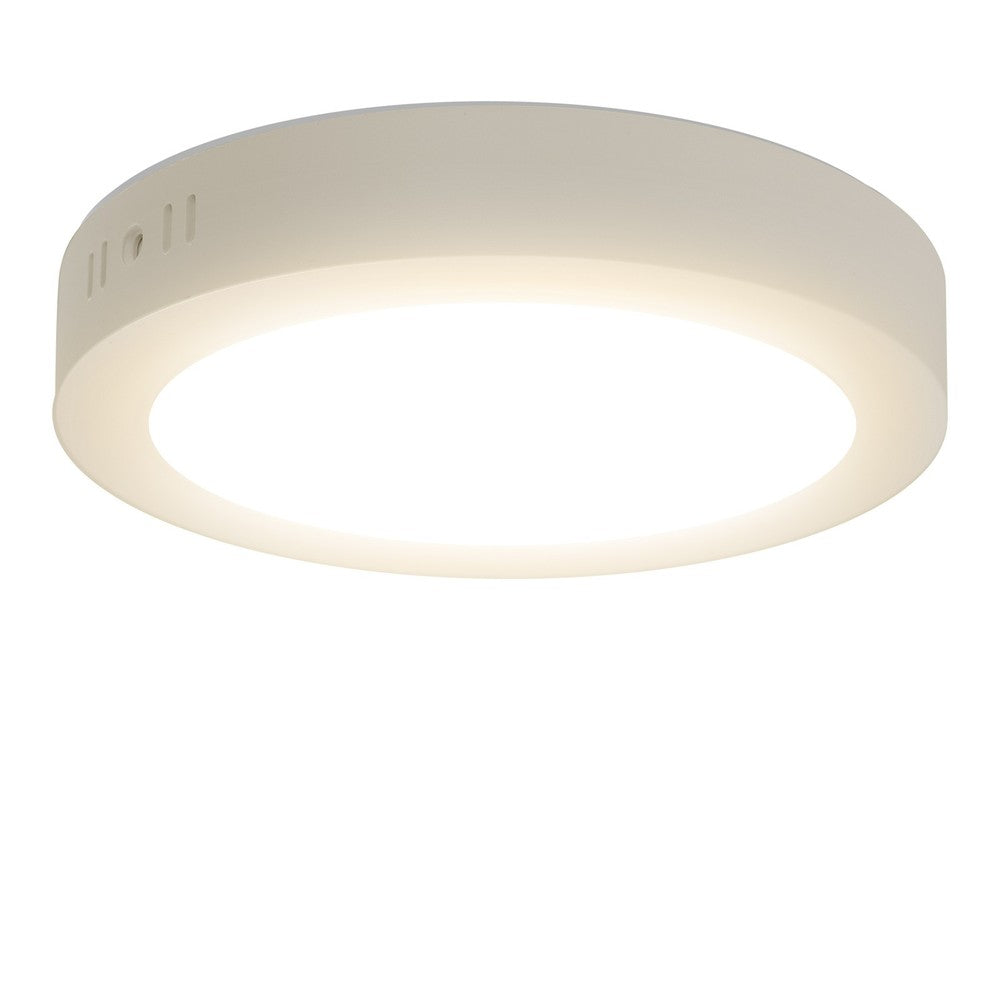 LED E6 Bagbelyst Rund Indbygningsspot - 18W, 4000K, 230V, 2100lm, RA80, 3 års producentgaranti