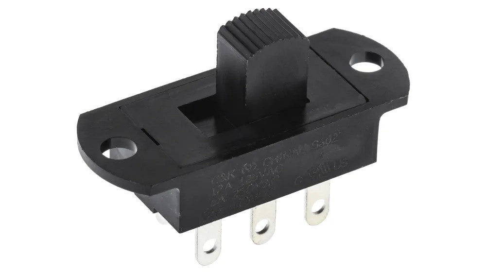 Skydekontakt - 2P ON-ON, kabinet 12A/125V