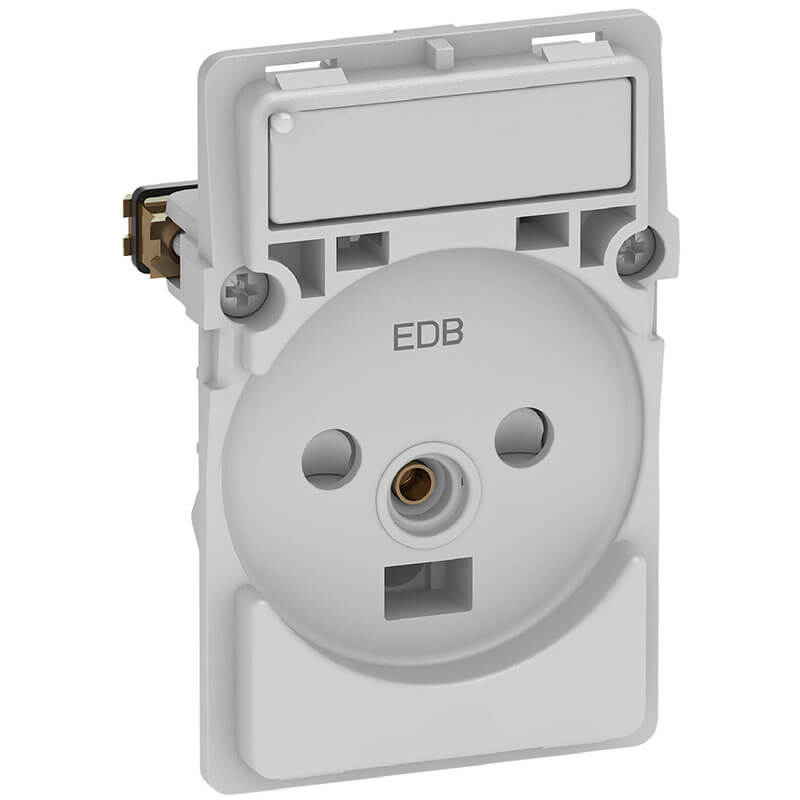 Fuga stikk. EDB 2-pol m/jord og LED lampe 1½m