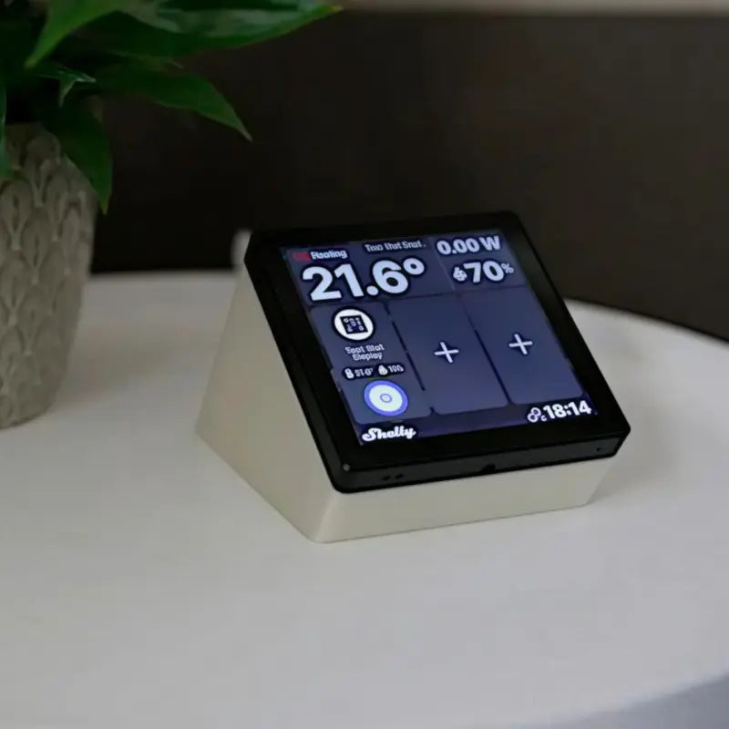 Shelly - Wall Display Bordstander - 35 grader - Sort