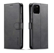 Læder flipcover m. kortholder - Til iPhone 11 ProMax, Sort