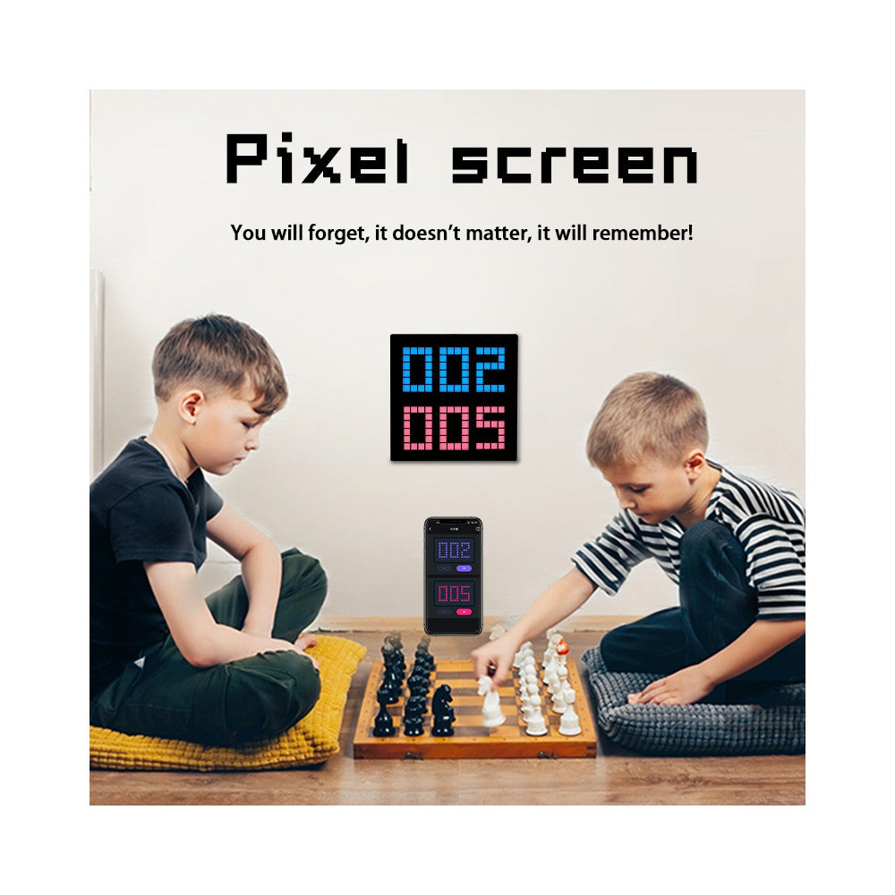 16x16 Pixel Bluetooth LED-display med 5V USB-strømforsyning - Effekt: 10W