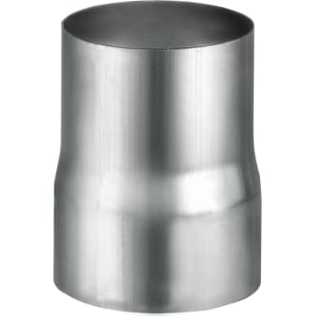 VMZINC overgangsmuffe til svejst rør, ZINC NATUR - 100 mm