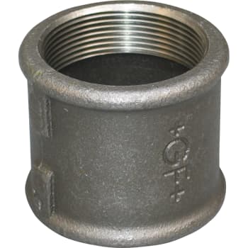 1" Sort randmuffe