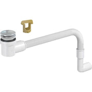 Easyclean afløb til badekar m. flex-tube