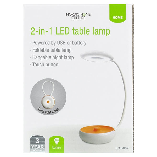 Nordic Home Culture LED bordlampe