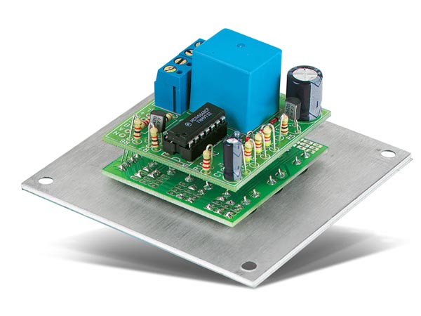 Kodelås m. 5A / 230V relæudgang (loddekit)
