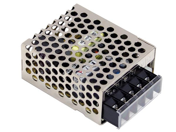Strømforsyning til indbygning - 24VDC / 625mA / 15W