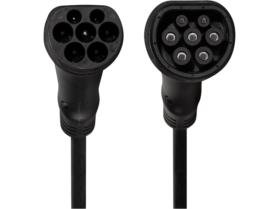 EV Ladekabel, til elbil - 22kW, 32A, 3-faset, type 2 (10m)