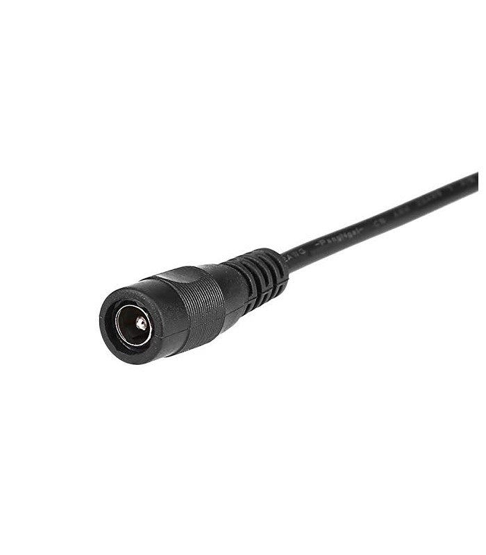 DC hunstik - 5V-48V, sort