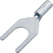 Gaffelkabelsko - Uisoleret, M4, 0,2-0,5mm² (10 stk.)