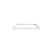 120x60 LED panel ramme - Enkel montering med skruer, hvid kant