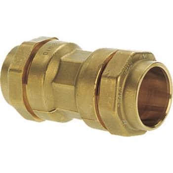 Isiflo 50 mm samlemuffe, messing, PN16