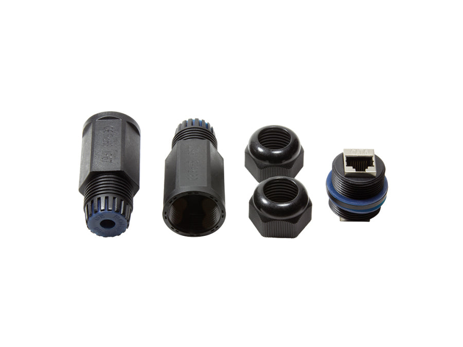 Udendørs CAT6 modular mellemled - 2 x RJ45 hun (IP67)