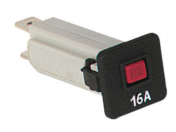 Automatsikring - 16A / 250VAC