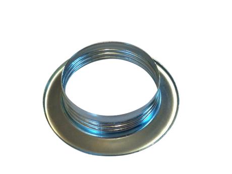 Metal omløber E27 Krom