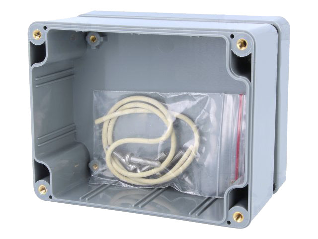 G311 Plastkabinet - Lysegrå, IP65 (90x115x55mm)