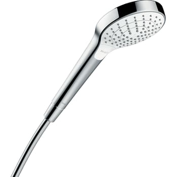 Hansgrohe Croma Select S Vario håndbruser 3jet, krom/hvid