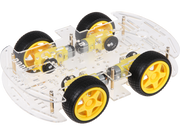Robotkit - DIY robotbil 4WD, 4,5-9V, 90-300RPM