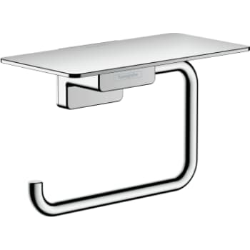 Hansgrohe AddStoris toiletpapirholder m/hylde, krom