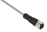 Følerkabel PVC M12 4-pin hun lige 2 meter XZCPV1141L2