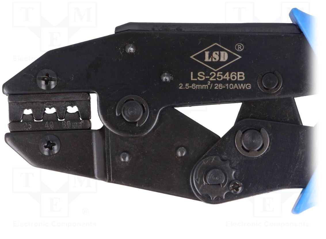 Krimptang til solcelle kabelstik - 14-10AWG (2,5-6mm²)