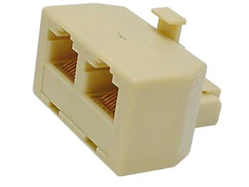 Modular forgrening - 1 x RJ45 (8P8C) han til 2 x RJ45 hun