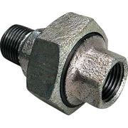 1/2" Galvaniseret union muffe/nippel
