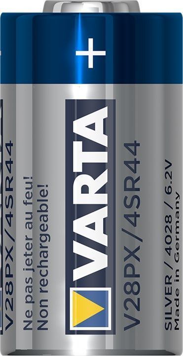 V28PX / 4SR44 Sølvoxid batteri - 6,2V / 145mAh (1 stk.)