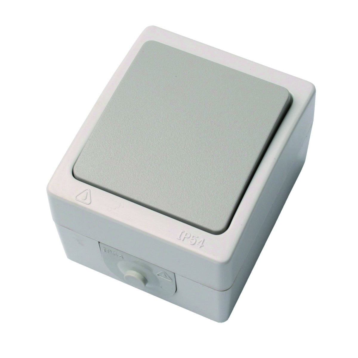 Afbryder (korrespondance) IP54 grå