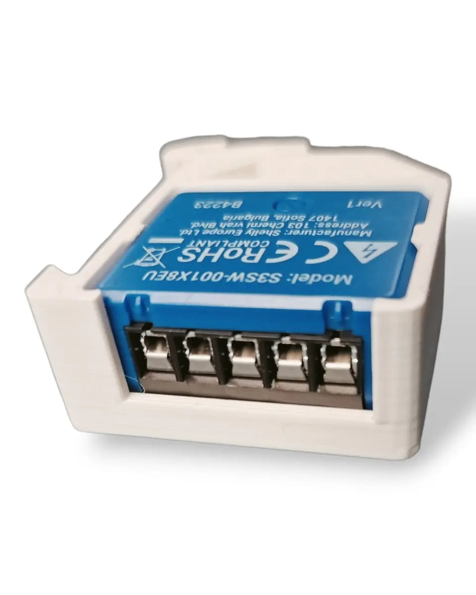 Shelly - DIN skinne holder til Mini modul