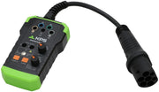 LADEBOKSTESTER MED ADAPTER
