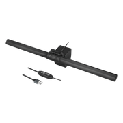 Clip-on LED skærmlampe - 3 farvetemperaturer, 120°, USB