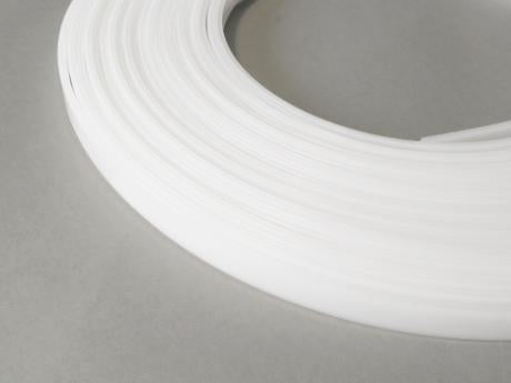 DIOFLEX afdækning C opal f/ alu profil 20m rulle