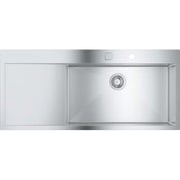 GROHE K1000, Rustfri stålvask, nedfældet/planlimet, 1160x520mm