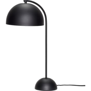 Hübsch form bordlampe sort