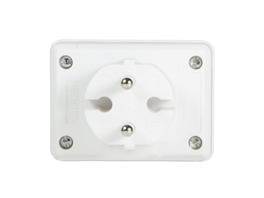 Netstikforgrener - Han til 3 x Euro hun, Hvid