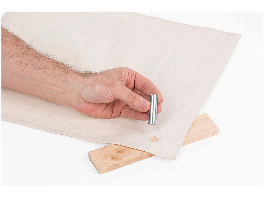 Presenningsøjer, inkl. hugpibeværktøj - Ø12,5mm (30 stk.)