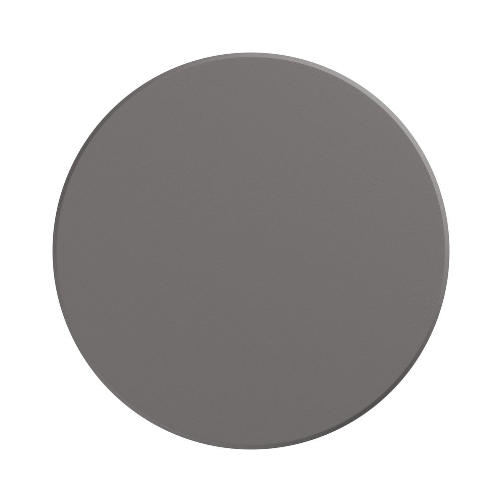 Grå Rund Facadelampe PIATTA 9W CCT 230V IP44 120x47mm - Effekt: 9W, Input: 230V, 700lm, RA80