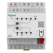 SpaceLogic KNX Fan Coil 0-10 V Kontroller til HVAC-applikationer primært 2 eller 4 rørs systemer til