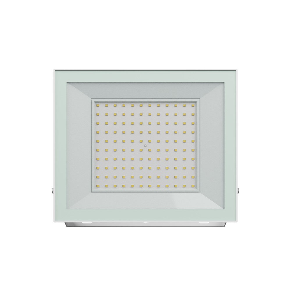 Noctis Lux 4 projektør 100W - Varm hvid, 230V, IP65, 8700lm, RA70 - Hvid, 251x207x26mm