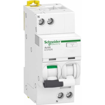 Acti 9 Kombiafbryder iCV40N 1P+N 10A C 30mA 6kA kl. A 36 mm